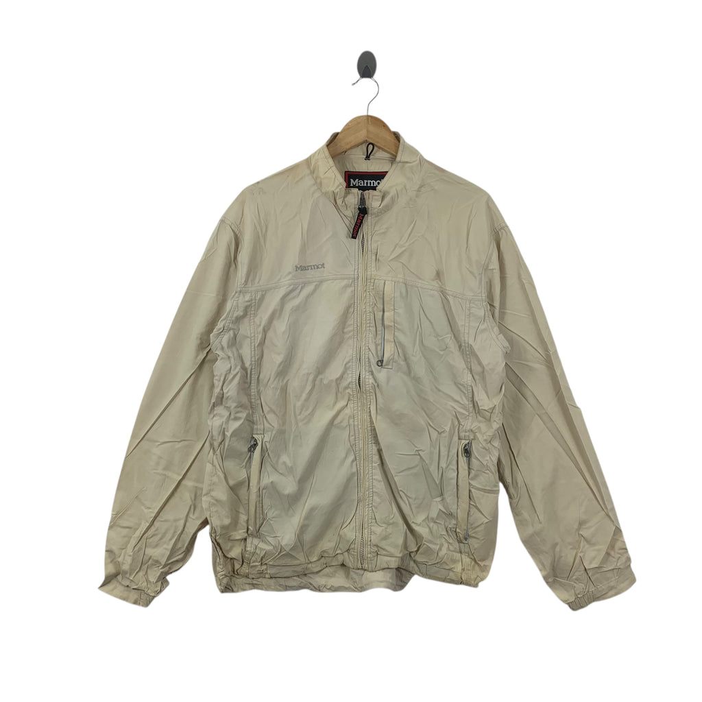 Vintage MARMOT x DESCENTE JAPAN Zipper Jacket Outdoor Windbreaker