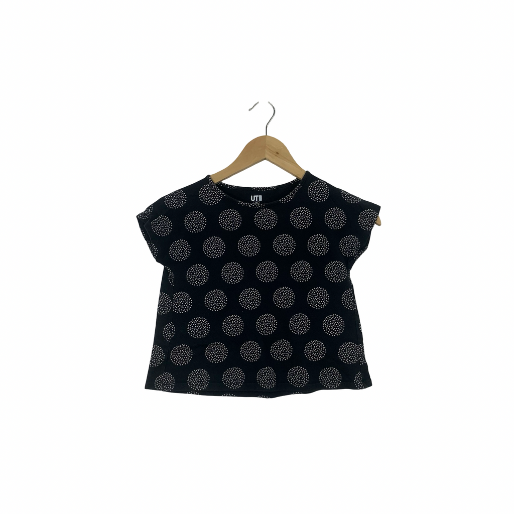 UNIQLO x SCANDINAVIAN Pattern Collection Circular Dot Design Tee Shirt Top Pop Art Illustration