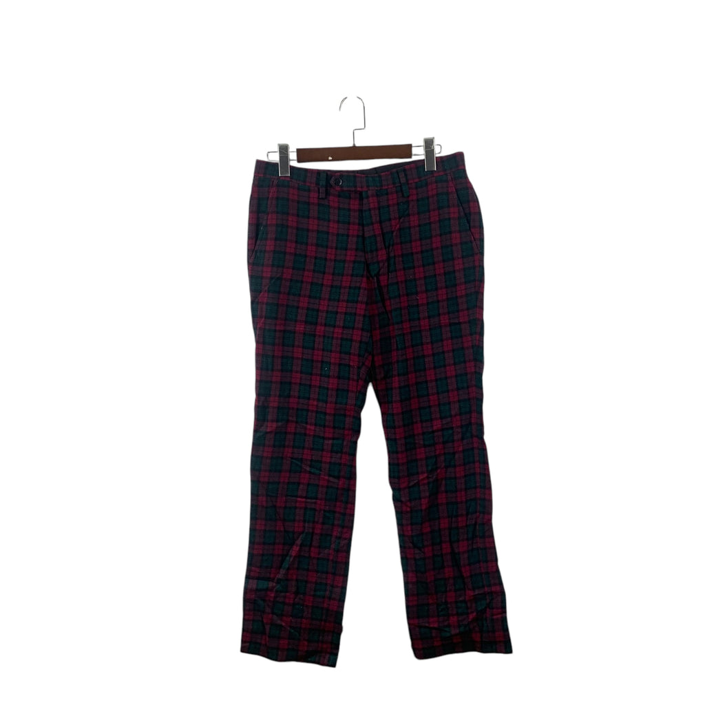 Vintage JOURNAL STANDARD JAPAN Tartan Checked Pant Trouser Casual Workwear Bottom