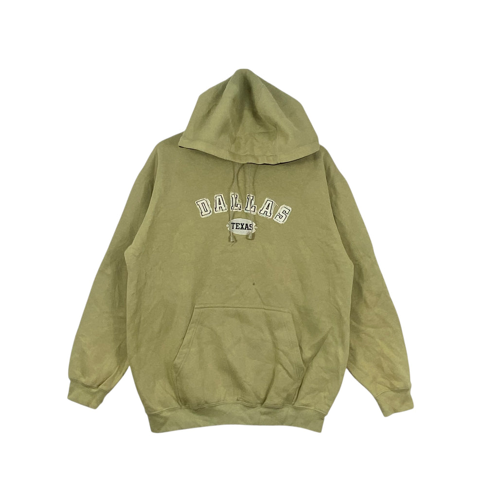 Vintage KENPO DALLAS TEXAS Embroidered Graphic Hoodie Pullover Sweatshirt Streetwear Y2K Retro Casual