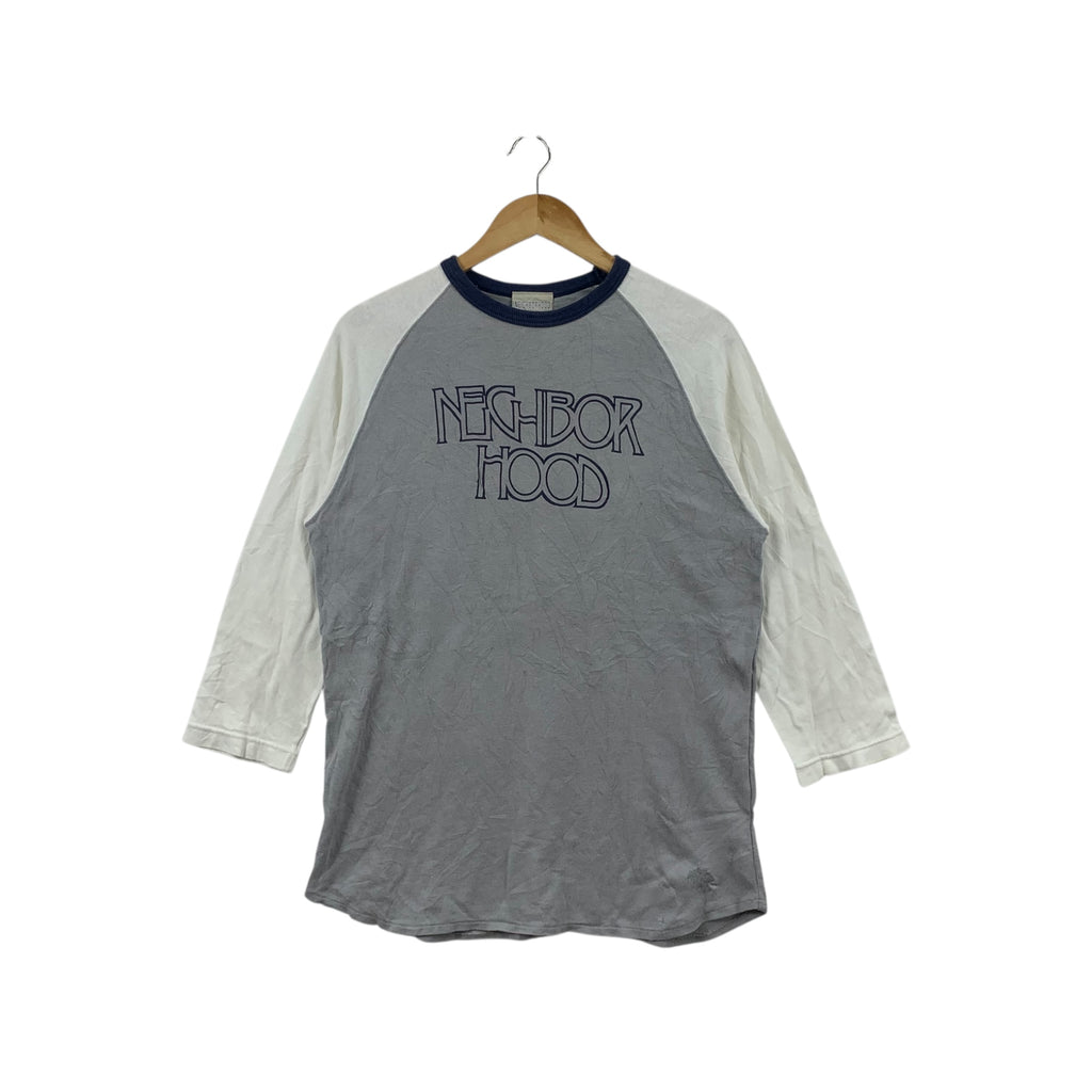 Vintage NEIGHBORHOOD JAPAN Punk Shibuya Tee Shirt Top Raglan Long Sleeve