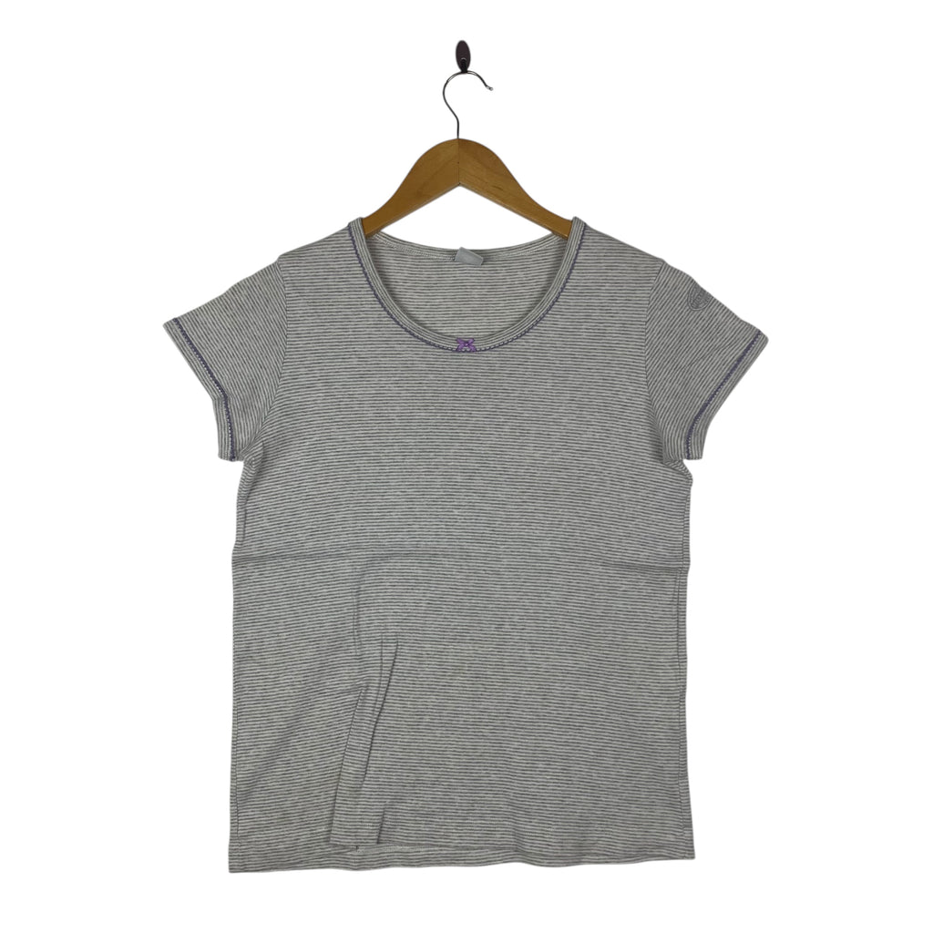 PETIT BATEAU 16ANS Stripes Made In France Tee Shirt Top Japan Minimalist Style Short Sleeve