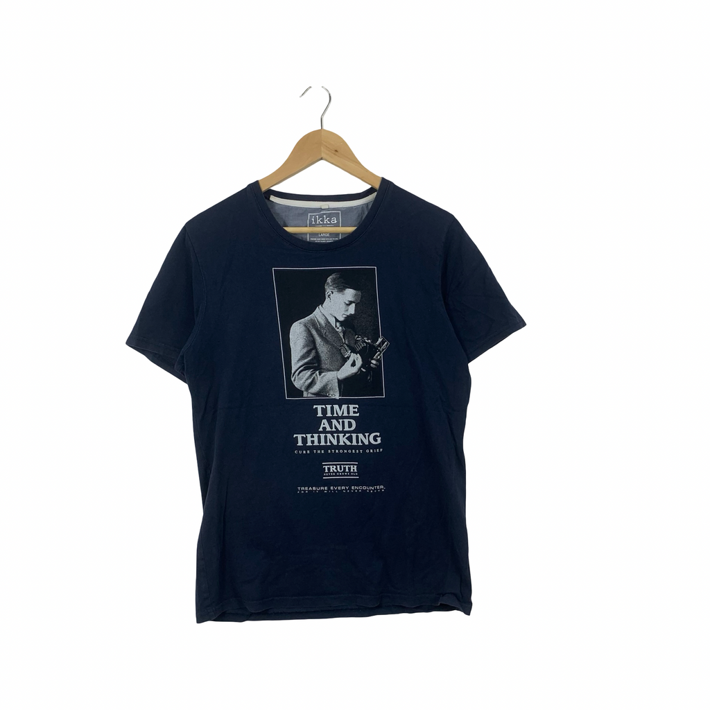 IKKA X LEON THEREMIN Historical Imagery Design Tee Shirt Top