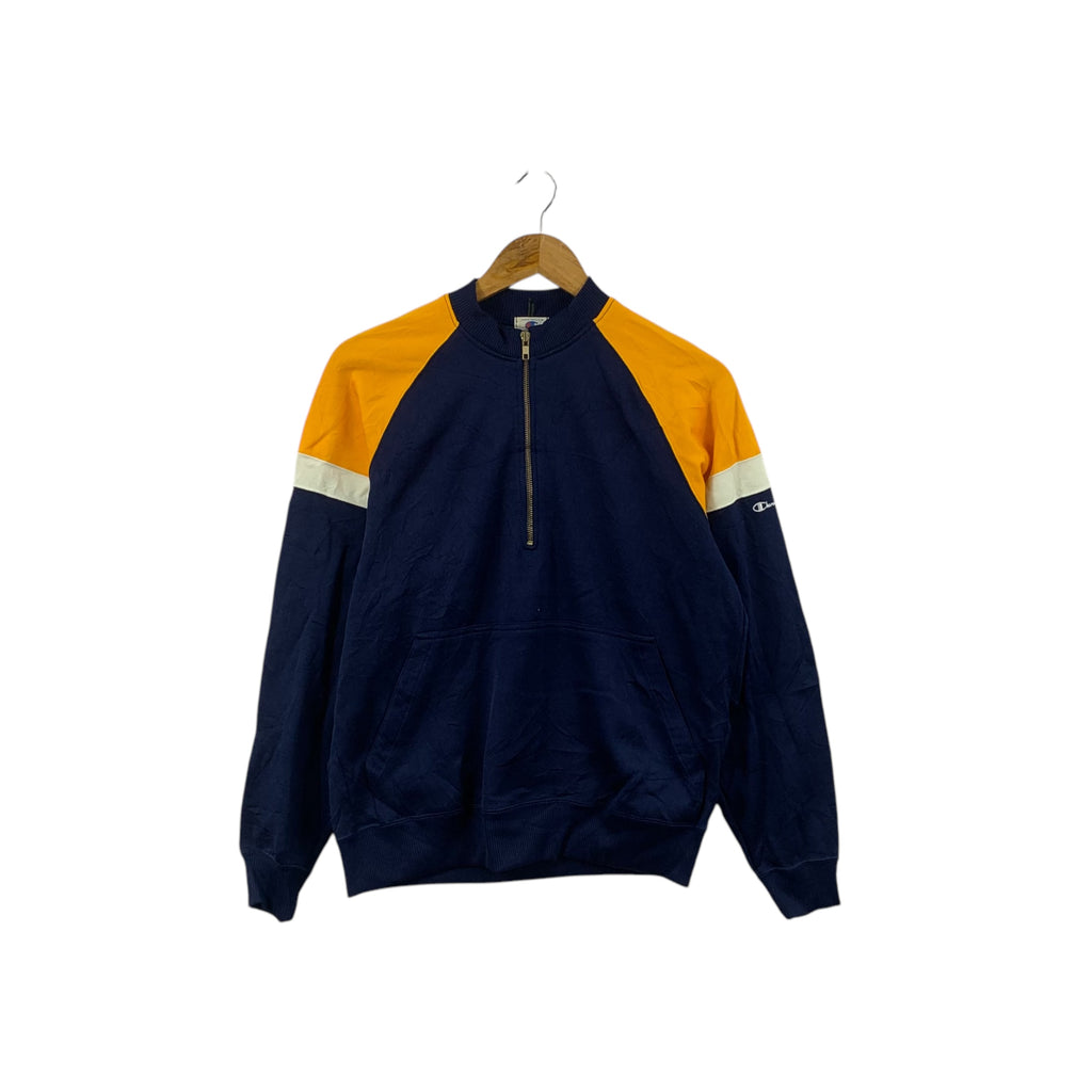 Vintage 90’ CHAMPIONS PRODUCTS x JASPO Half Zipper Sweatshirt Sweater Pullover Jumper