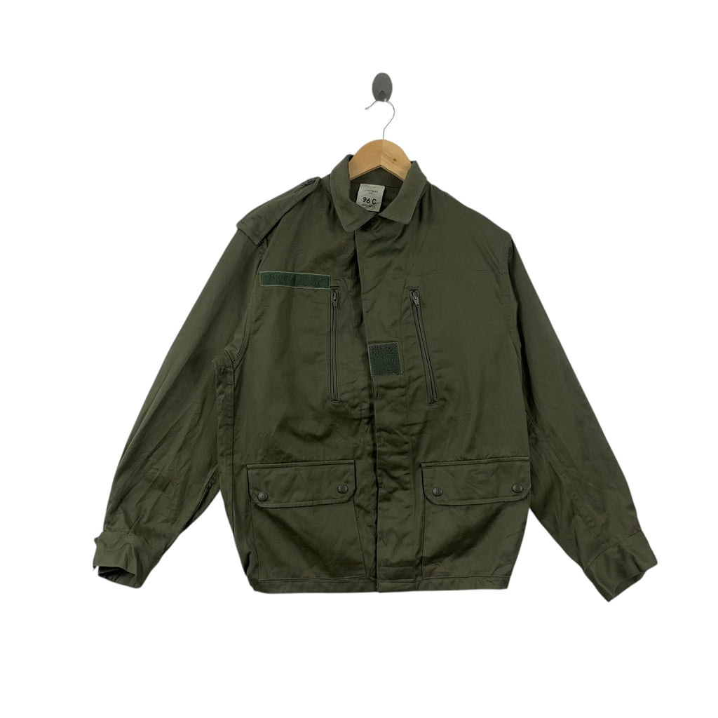 Vintage 1993 J. VEYRIER FRENCH Army Uniform M65 Jacket Windbreaker Military