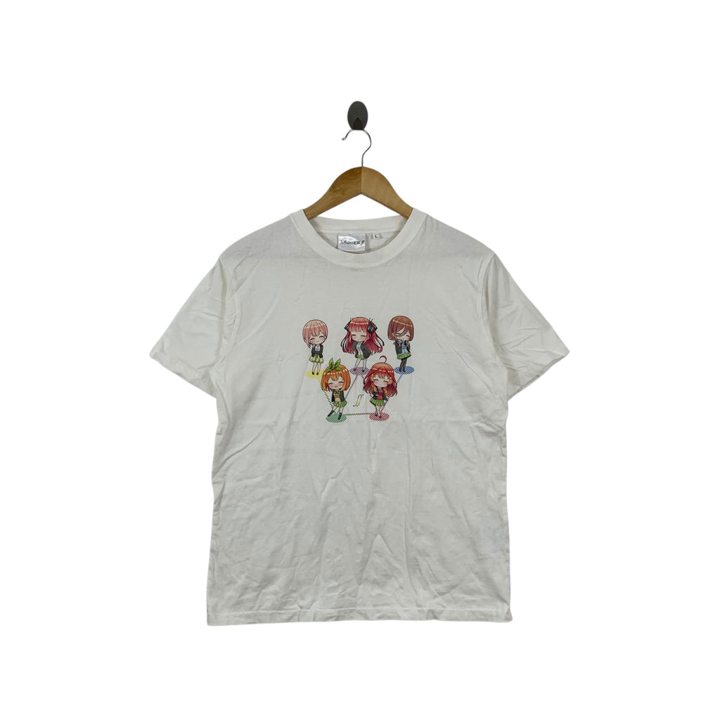 THE QUINTESSENTIAL QUINTUPLETS Ichika Nakano Tee Shirt Top Anime Manga