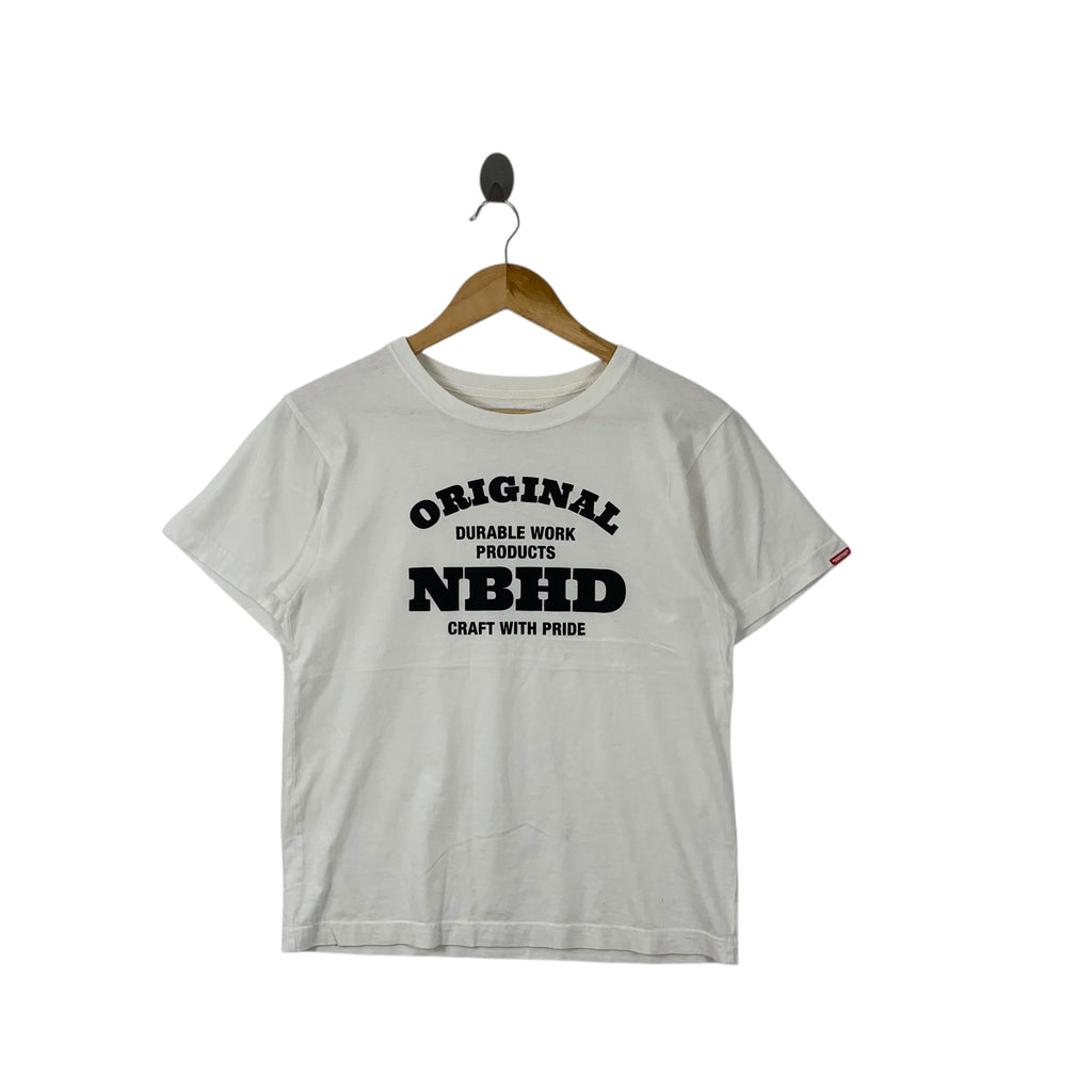 Vintage NEIGHBORHOOD JAPAN SVNIR Series Tee Shirt Top Craft With Pride