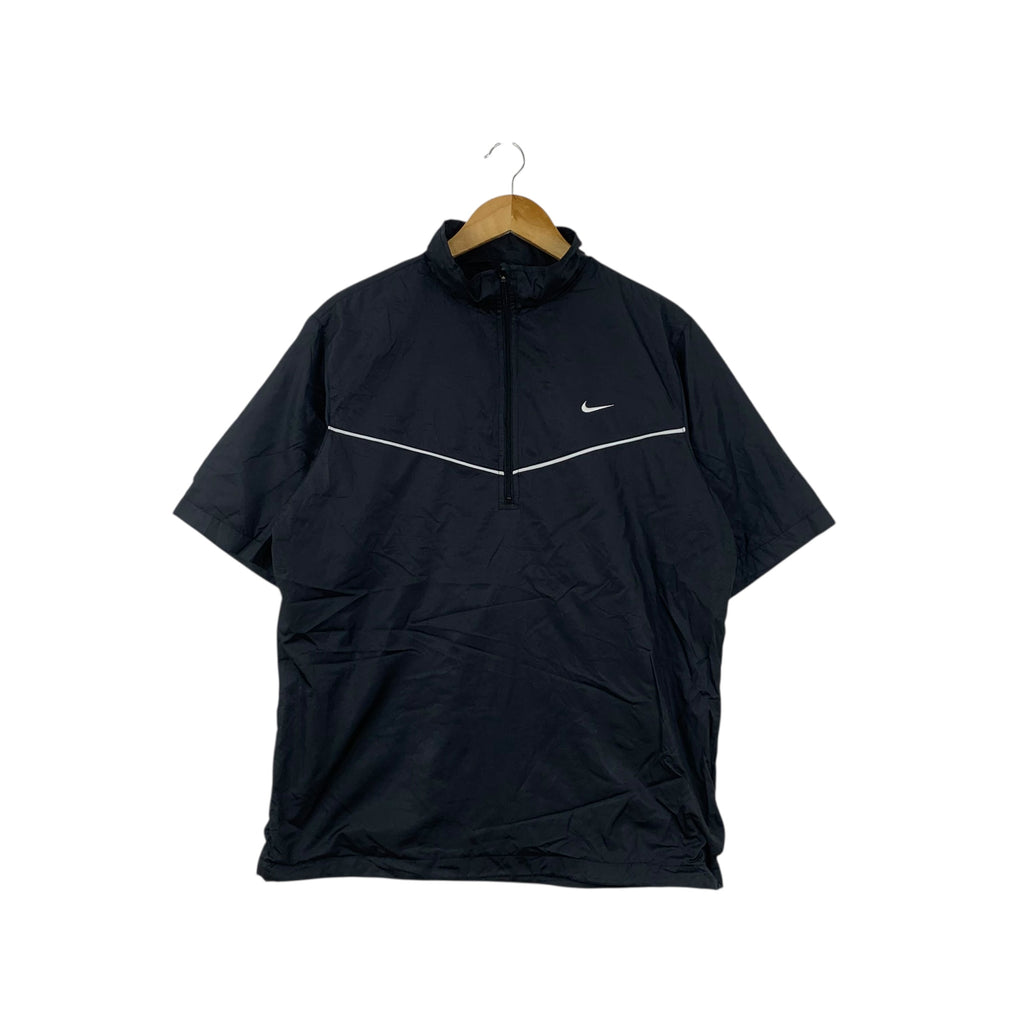 NIKE GOLF COLLECTION Embroidered Swoosh Logo Half Zipper Sweater Jacket Outdoor Windbreaker