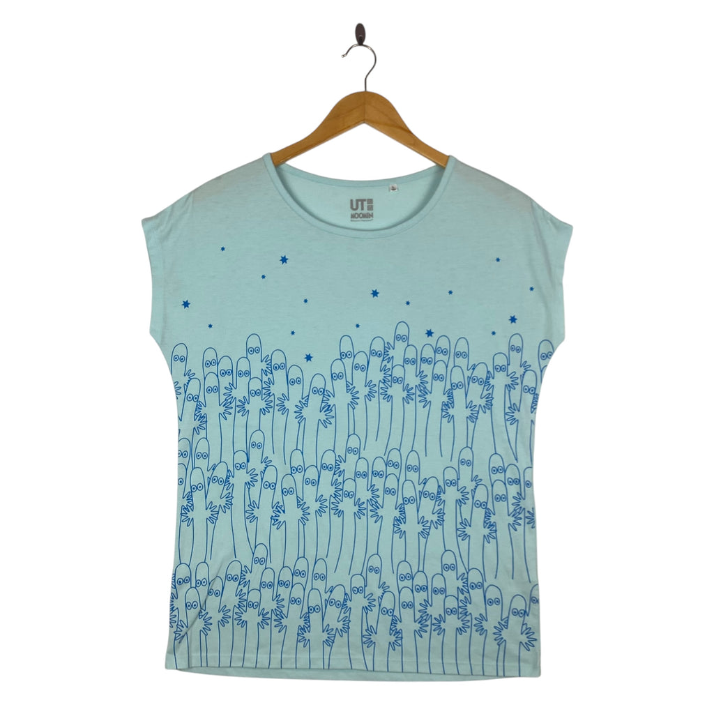 UT UNIQLO x THE MOOMIN SNUFKIN All Over Print Tee Shirt