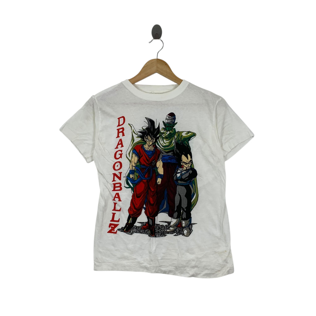 Vintage 90’ DRAGON BALL Z Goku Vegeta Piccolo Tee Shirt Top Anime Manga Akira Toriyama