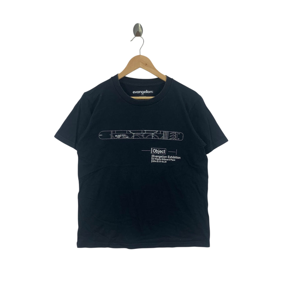 EVANGELION NEO GENESIS 2014 Exhibition Cyber Punk Tee Shirt Top Anime Manga Hideaki Anno