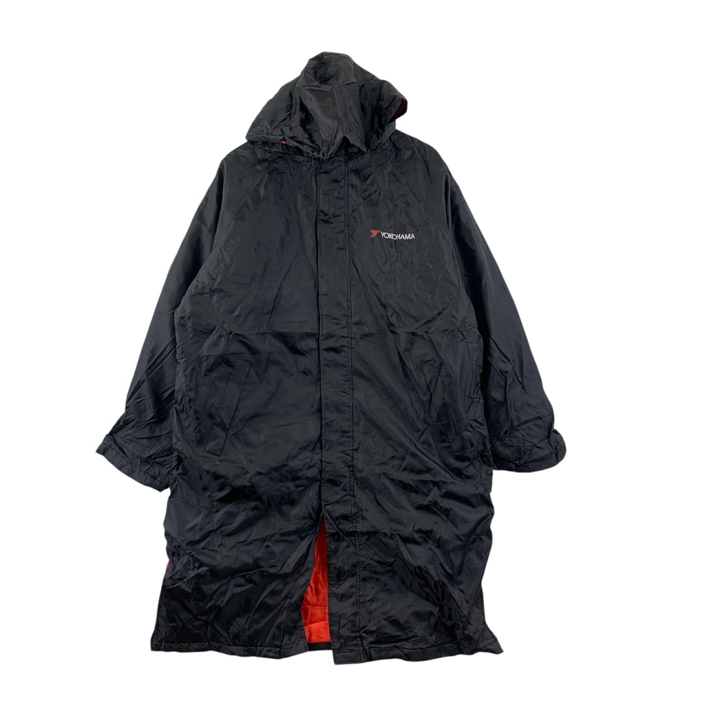 YOKOHAMA ICEGUARD Japan Black Windbreaker Jacket Hooded Parka