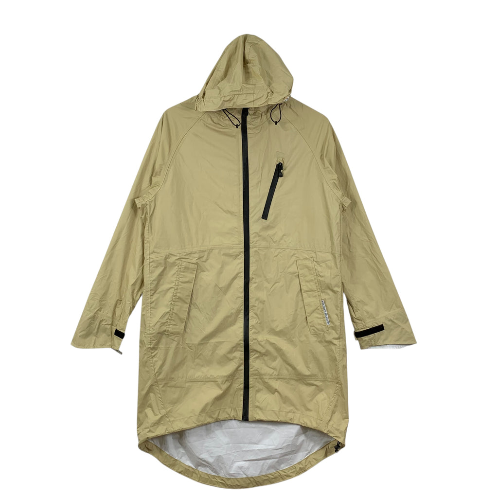 Vintage FEATHER BREATH WATERPROOF Rain Coat Jacket Parka Fishtail Hiking