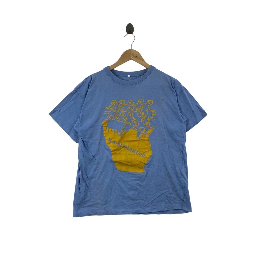 Vintage KAMISHAKUJI Graphic Tee Shirt Japan Art Tee Single Stitch Style