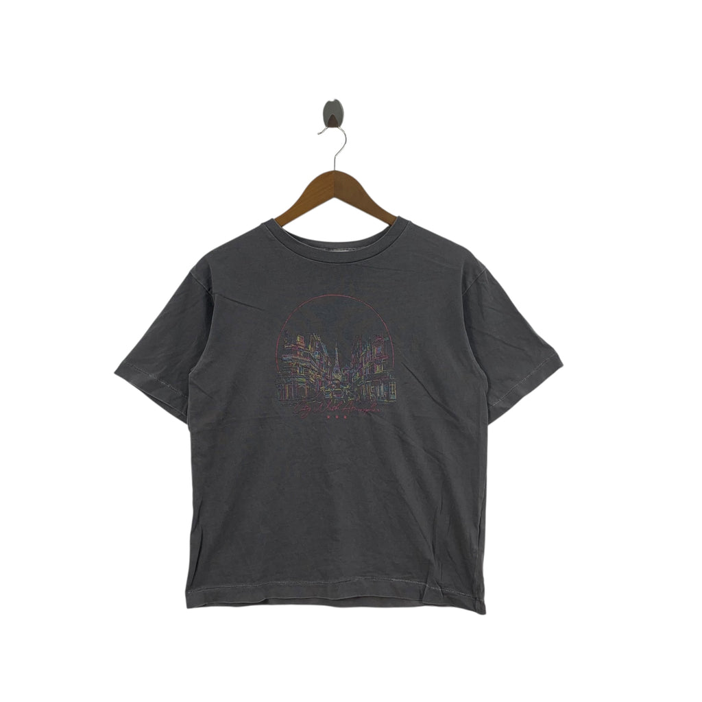 BEAMS PLUS HEART Collection Paris Illustration Tee Shirt Top City Of Lights