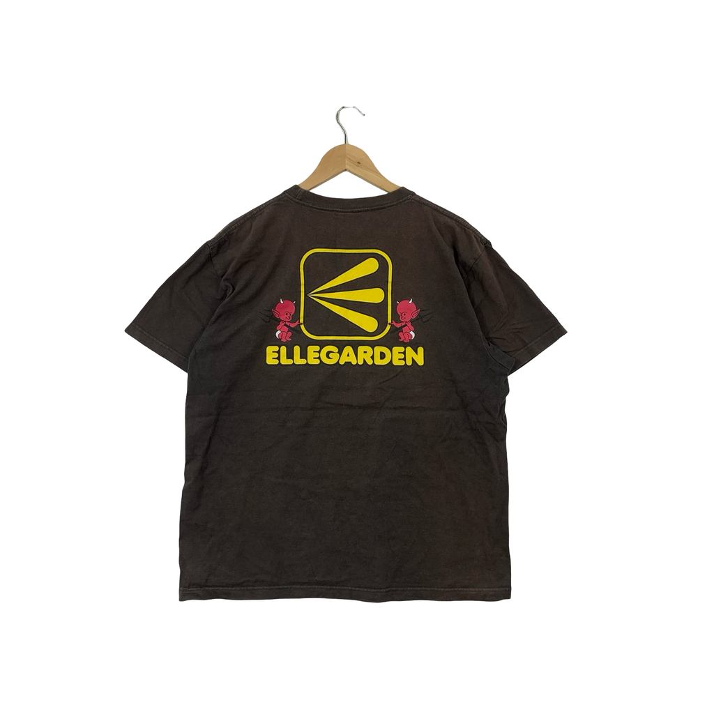 Vintage ELLEGARDEN Official Merchandise Japanese Punk Rock Band Tee Shirt Top