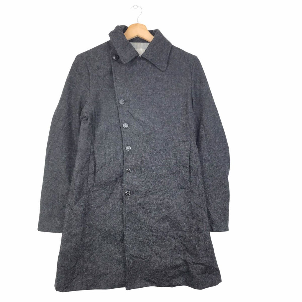 Vintage I.S SUNAO KUWAHARA Issey Miyake Design Studio Trench Coat Parka Overcoat Jacket