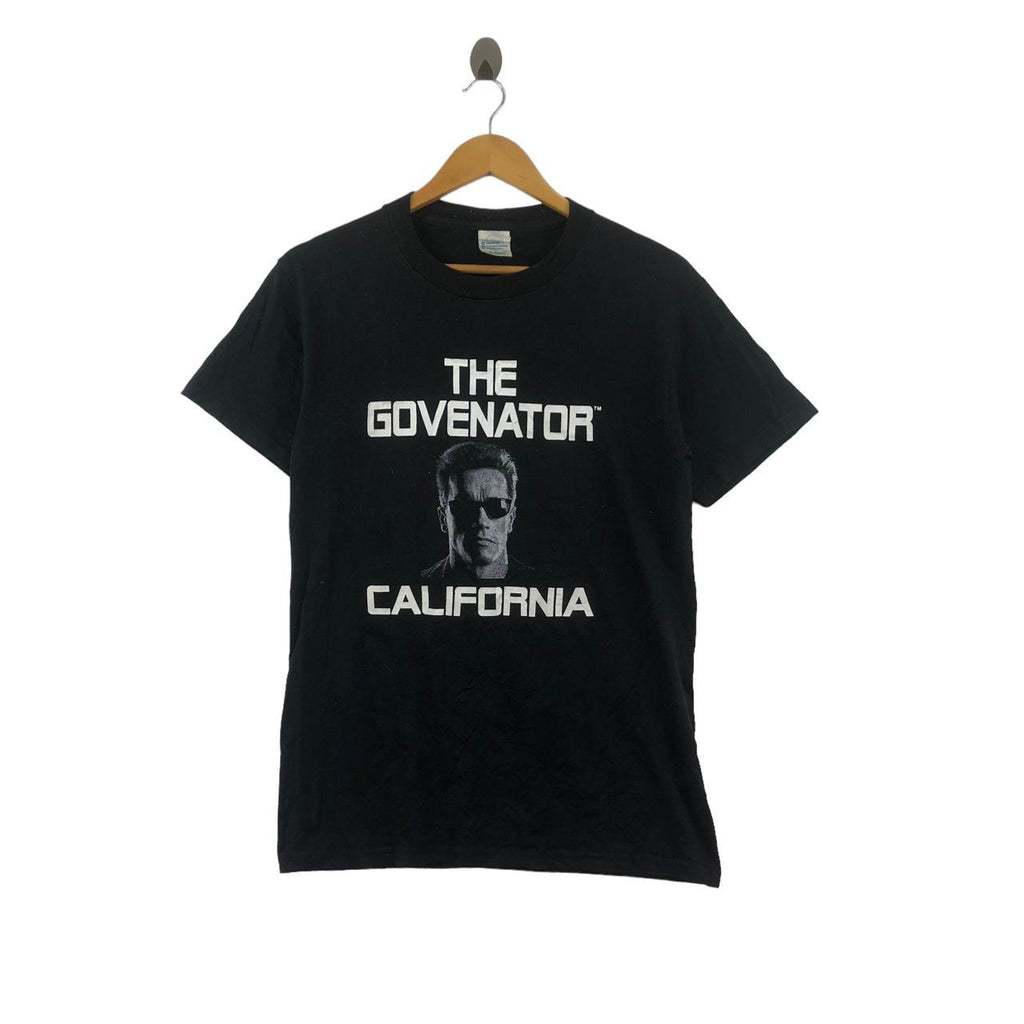 Vintage TNE GOVENATOR TERMINATOR Schwarzenegger Tee Shirt Film Movie