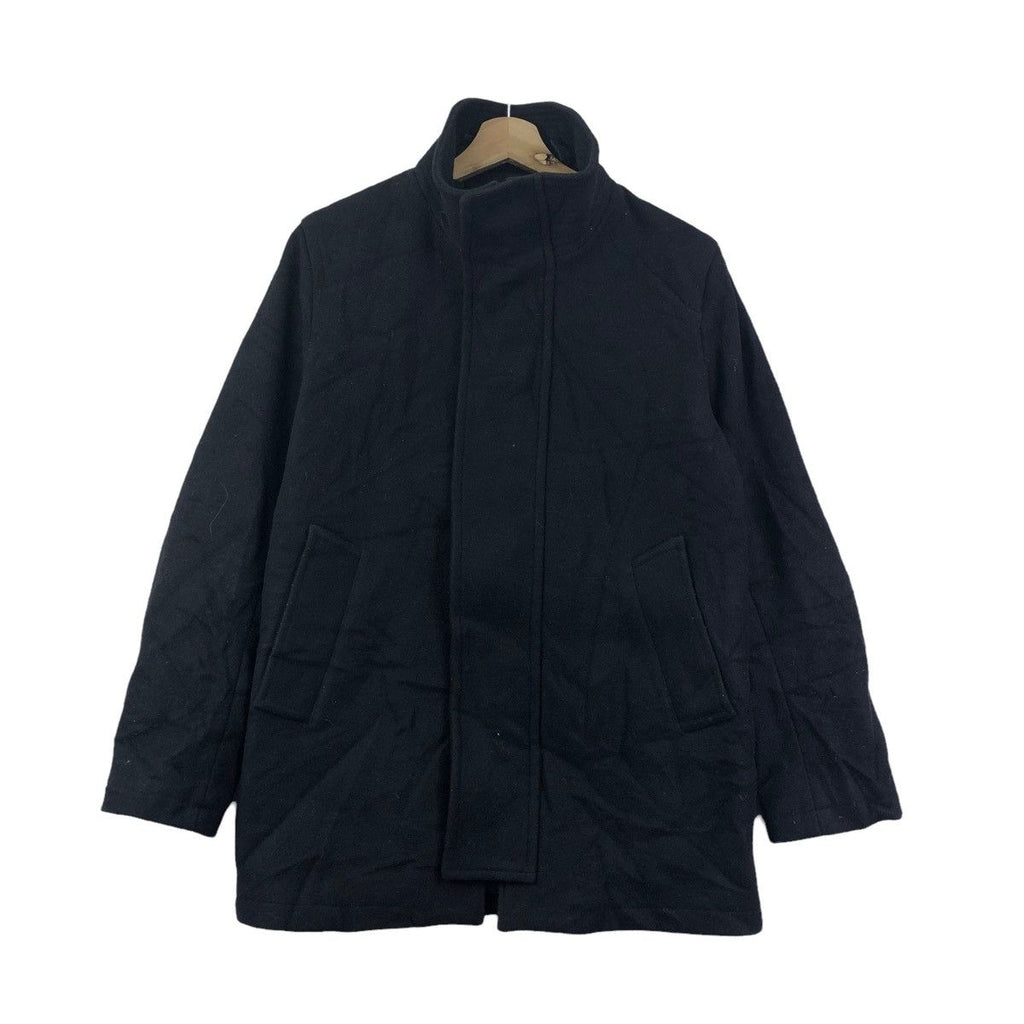 Vintage CABANE DE ZUCCA Japan Designer Minimalist Parka Heavy Coat Jacket Trench