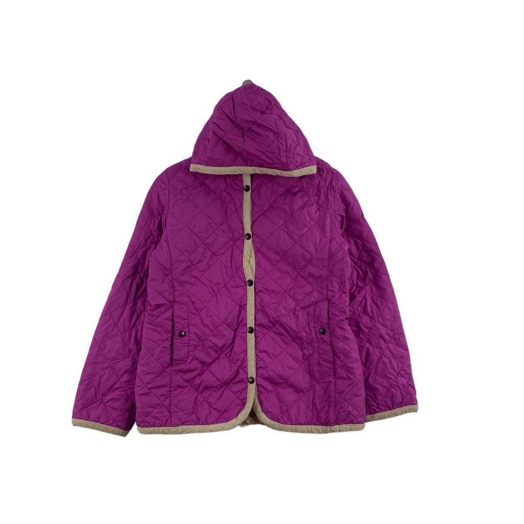 Vintage AIGLE OUTDOOR Quilted Puffer Hoodie Jacket Windbreaker
