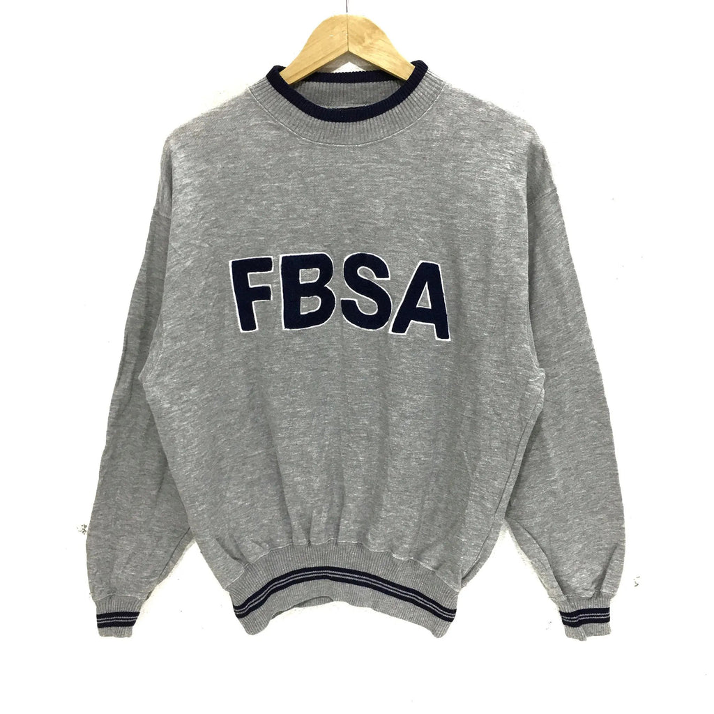 Vtg FLY BEANS Skate FBSA Box Logo Sweatshirt Crew Sweater