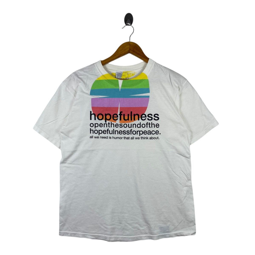 Vintage 2002 YUZU HOPEFULNESS YUZUMORUS J Pop Tee Shirt Top Tour Promo