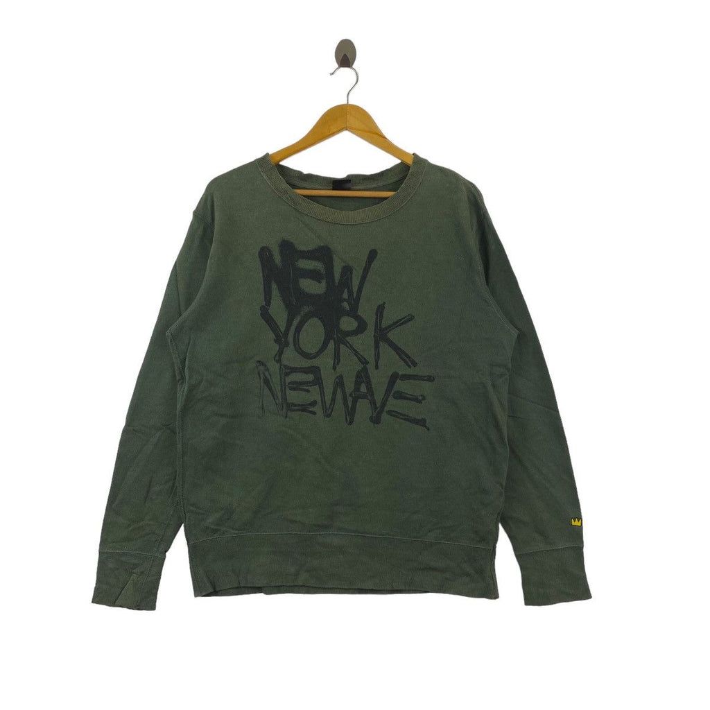 JEAN MICHEL BASQUIAT x UNIQLO New York Wave Graffiti Sweatshirt Sweater Pullover Jumper