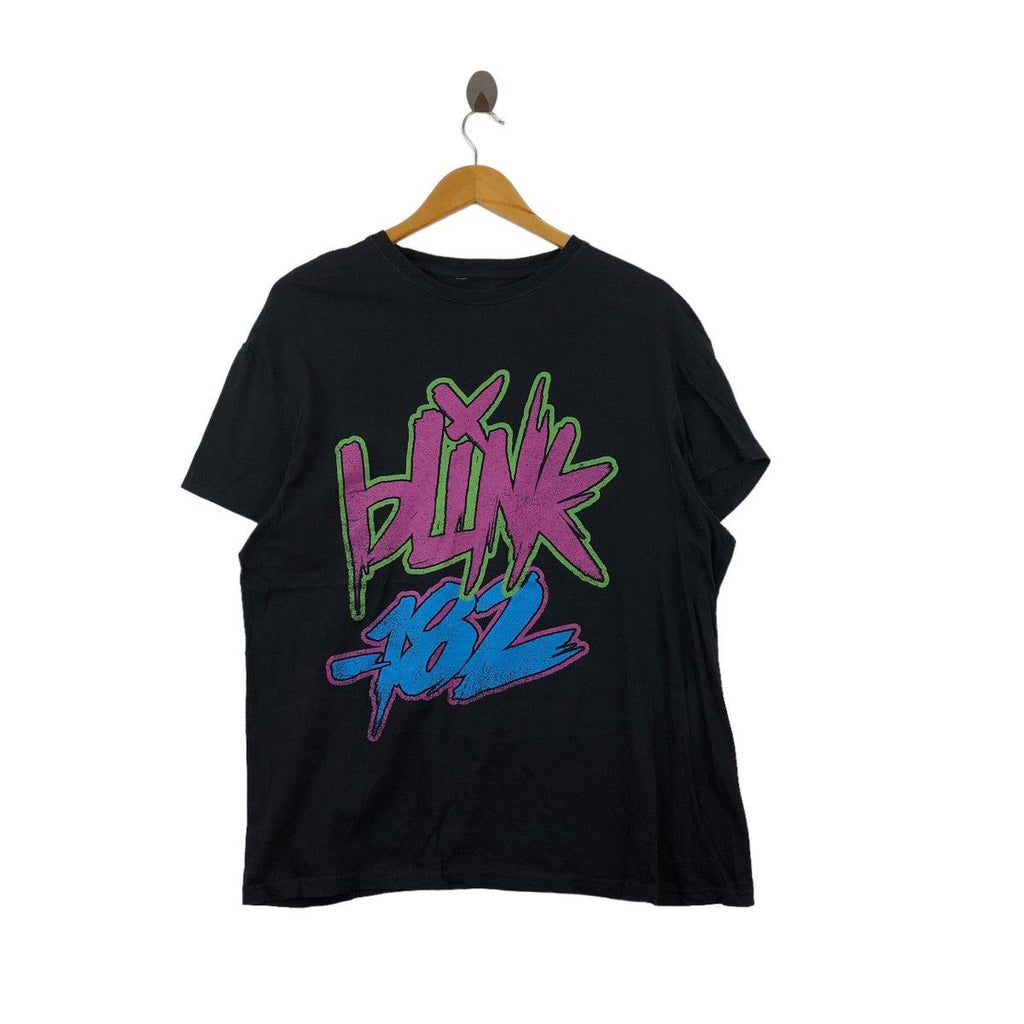 Vintage BLINK 182 PUNK ROCK Band Tour Made In UK Tee Shirt Enema Of The State Rock Off