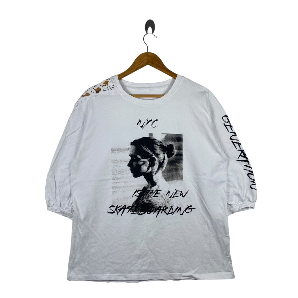 NYC SKATEBOARDING NEW YORK Generation Fotofolio Tee Shirt Top Baggy Photography