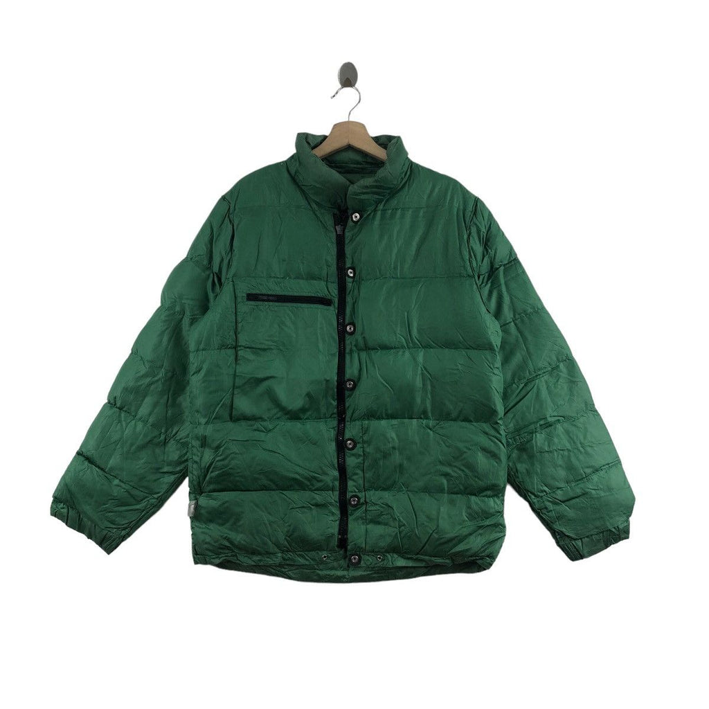 MOUSSY AZUL FAIRBANKS Beating People Puffer Jacket Bomber Windbreaker Warm Coat