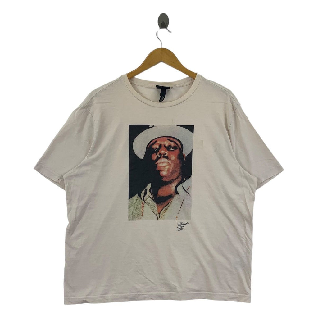 NOTORIOUS B.I.G BIGGIE x H&amp;M Hip Hop Rap Tee Shirt OG Gang Rapper