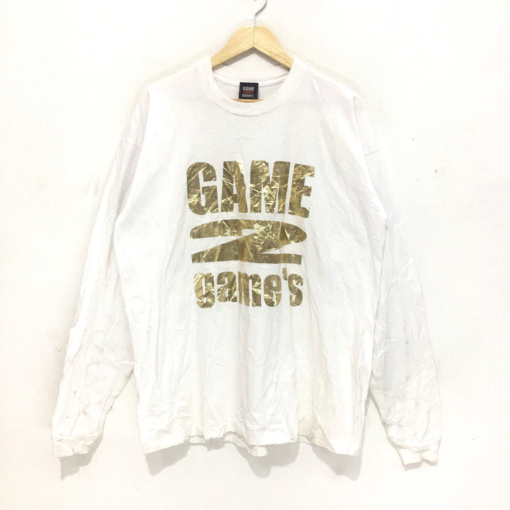 GAME 2 GAME'S Made In USA Sweatshirt Pullover Jumper Sweater
