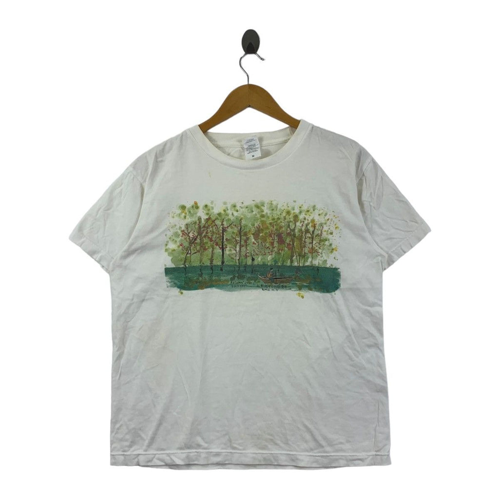 KOHEI KONDO x UENO Autumn Colors Painting Tee Shirt Top Japanese Painter