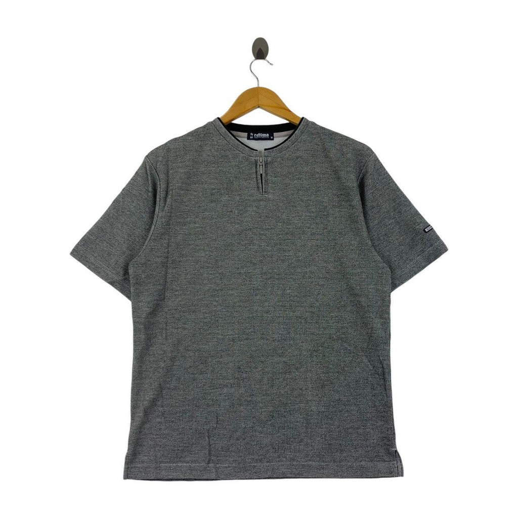 Vintage UP RENOMA PARIS Uniforme Prestige Tee Shirt Top Henley