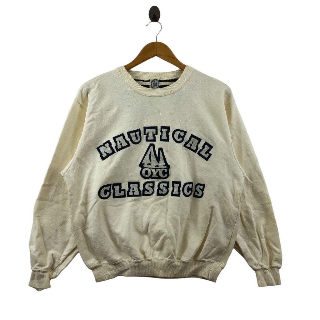 Vintage OCEAN YOUTH CLUB OYC Nautical Classics Sweatshirt Sweater Pullover Jumper