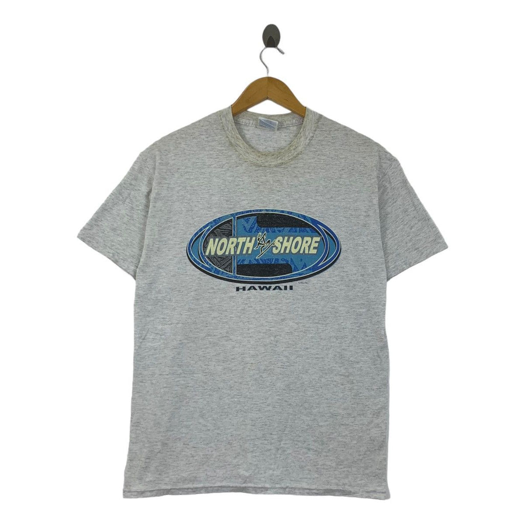 Vintage 90’ NORTH SHORE HAWAII Sea Sky Surf Tee Shirt Top Guam Honolulu