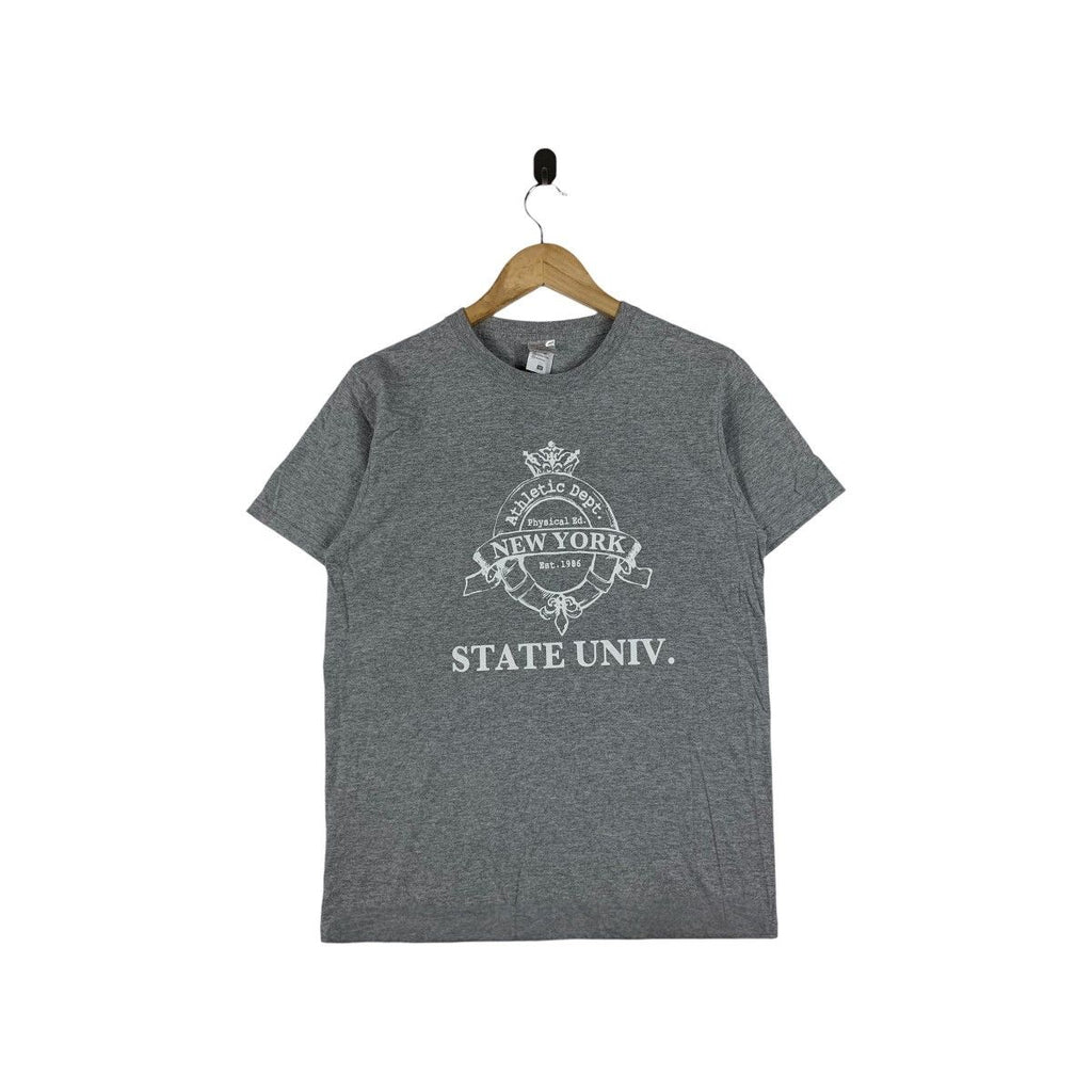Vintage NEW YORK STATE UNIVERSITY Athletic Dept Tee Shirt Top Physical Education