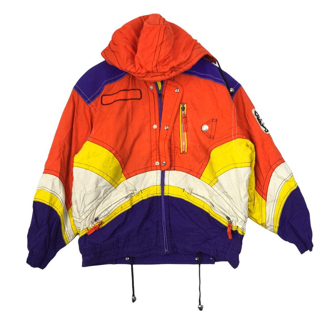 Vintage ONYONE COLLECTION JAPAN Ski Winter Puffer Jacket Windbreaker Heavy Coat Parka