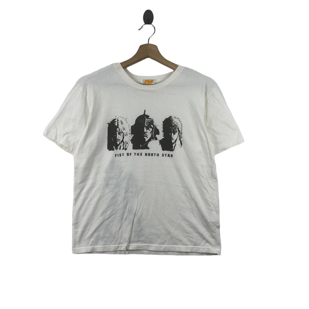 Vintage FIST OF THE NORTH STAR Mange Tee Shirt Top Japan Anime Series