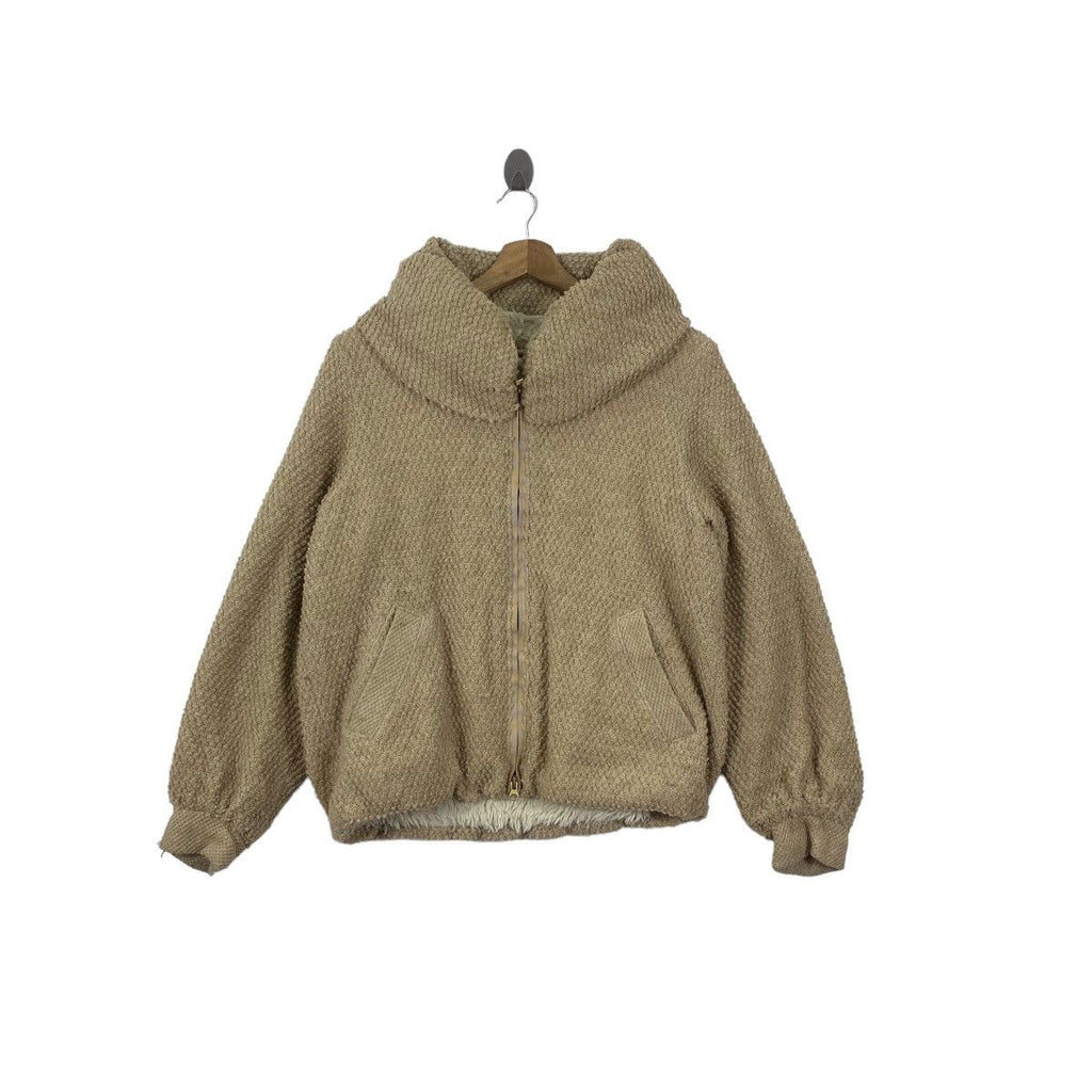 Vtg ISSEY MIYAKE Tsumori Chisato Faux Fur Parka Jacket Windbreaker Design Studio