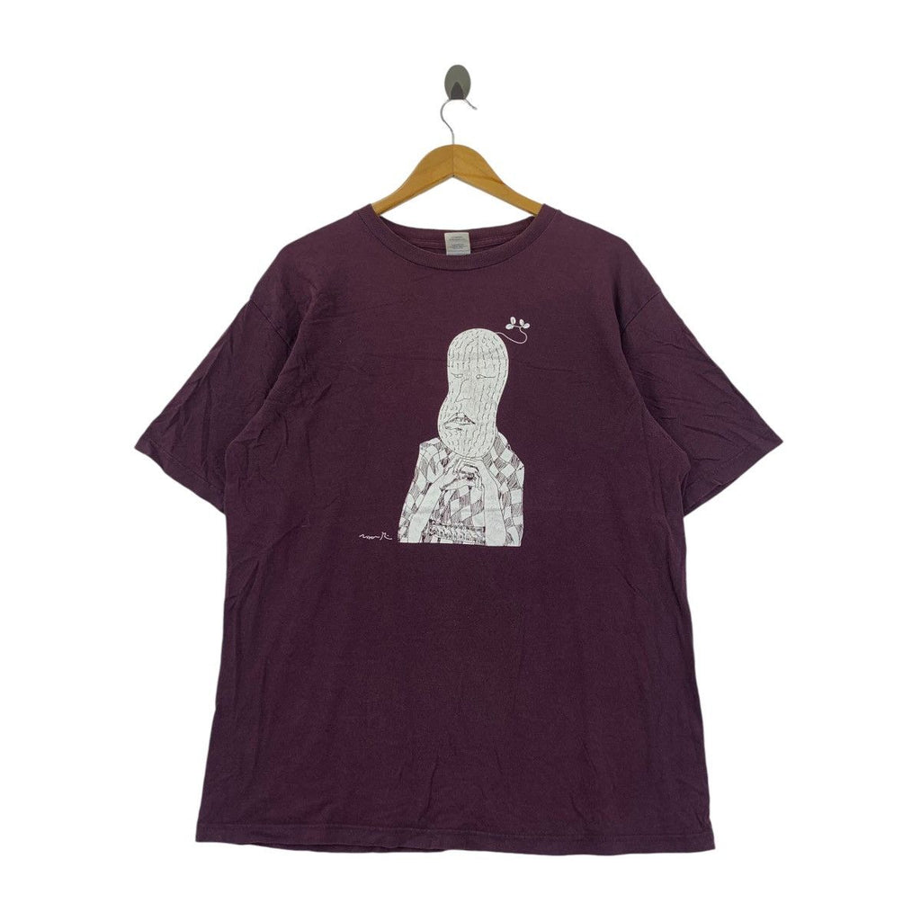 Vintage ART JOAN MIRO Self Portrait Barcelona Tee Shirt Top Painter Sculptor