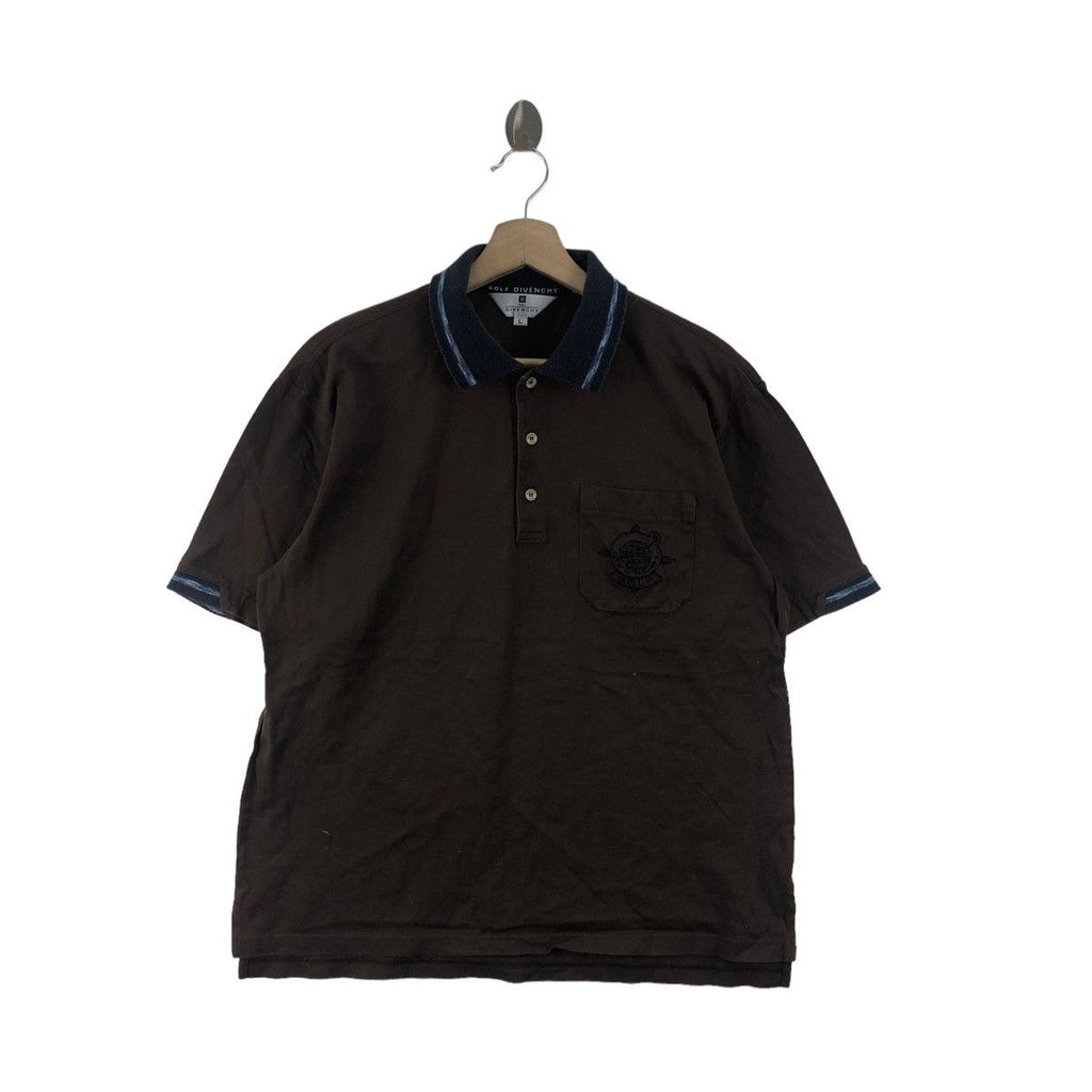 GIVENCHY PARIS GOLF Collection Twin Tipped Polo Tee Shirt Made In Japan