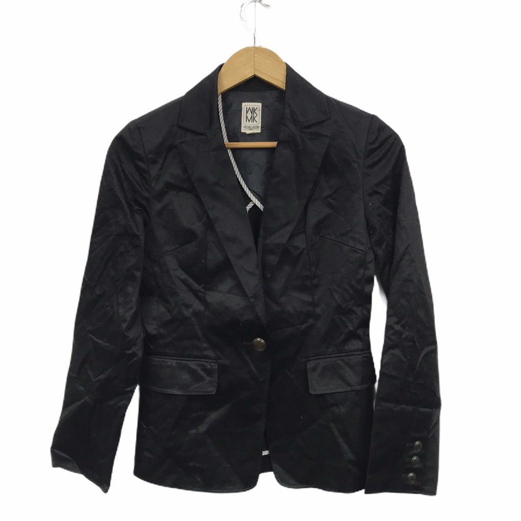 MICHEL KLEIN PARIS MK Collection 1 Button Blazer Coat Suit Formal Made In Japan