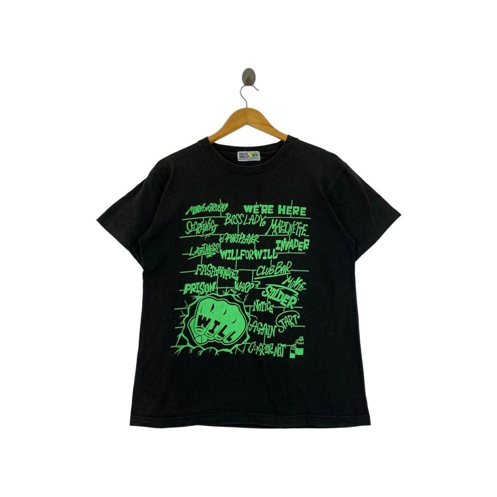 WILL OF DMC Morning Crush Solder Hip Hop Rap Tee Shirt Top Tour Music Festival