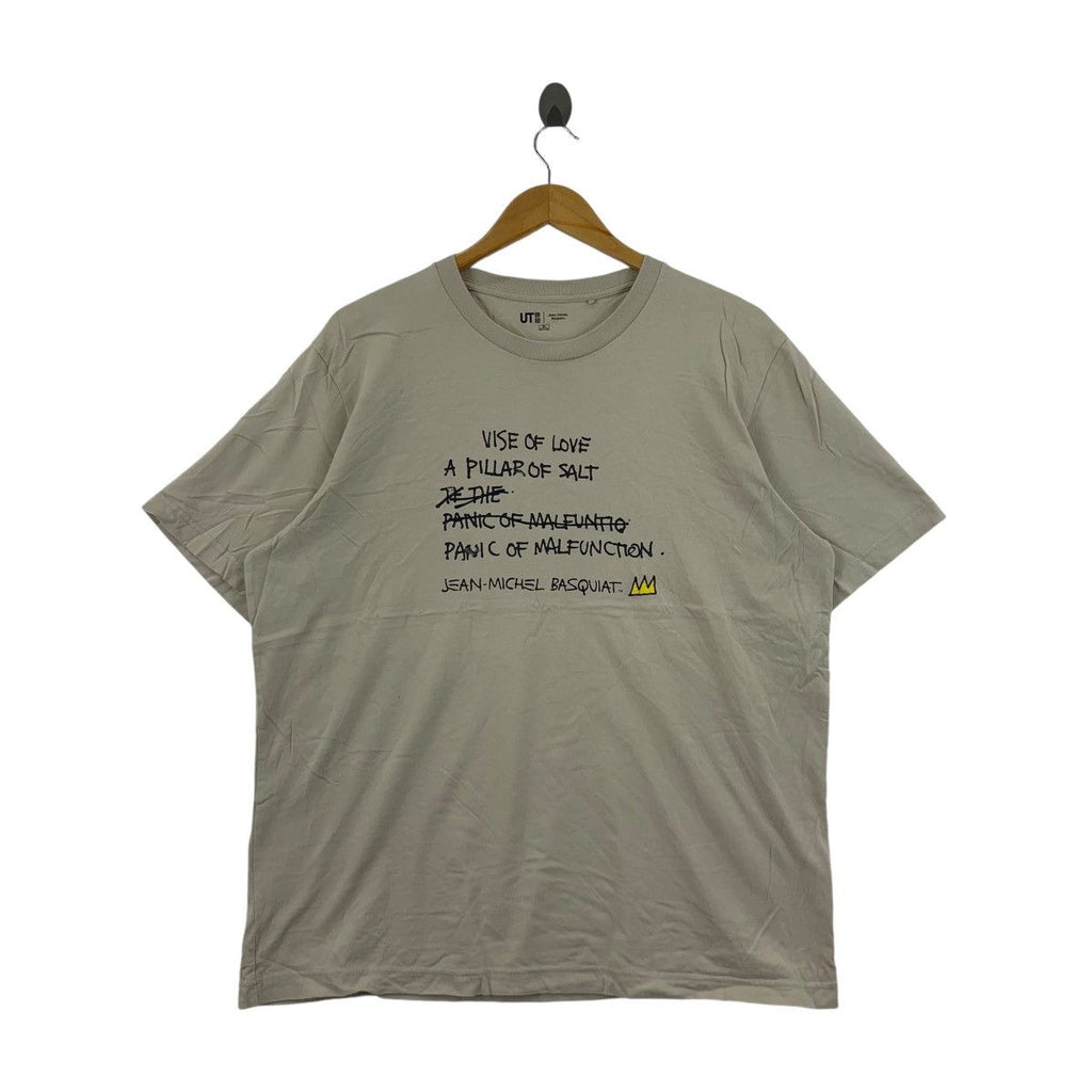 Vintage JEAN MICHEL BASQUIAT Vise Of Love Tee Shirt Top Pop Art Illustration
