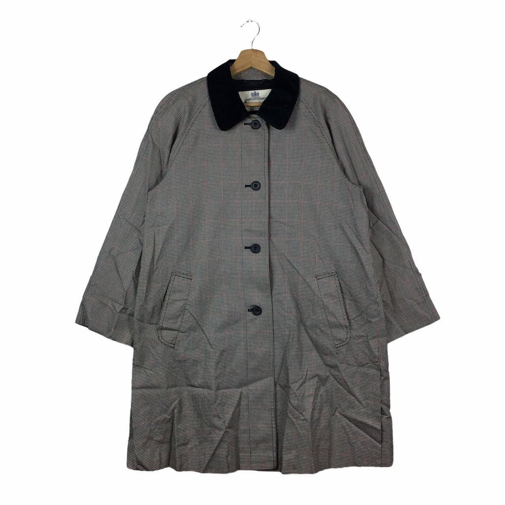 Vtg 90’ AQUASCUTUM LONDON Trench Coat Parka Tactical Raincoat Windbreaker