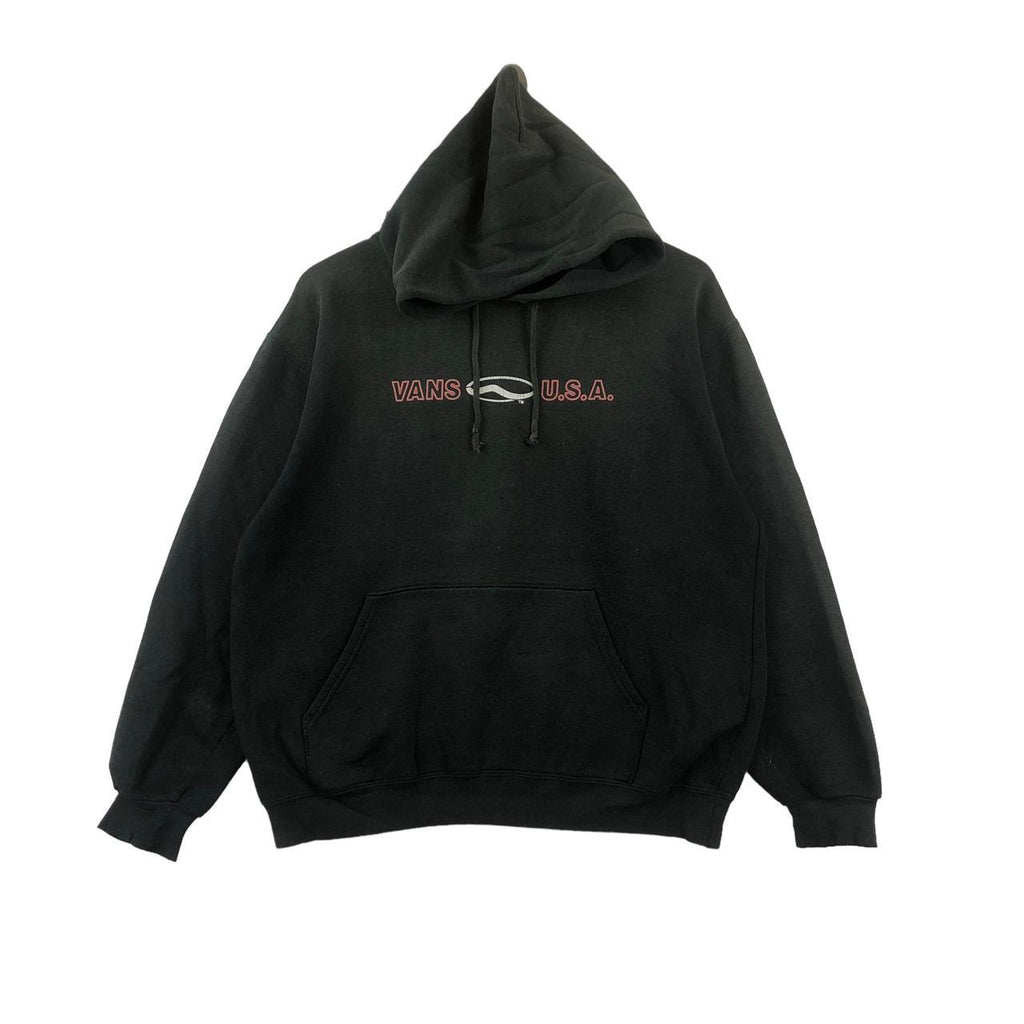 Vintage VANS USA Off The Wall Skateboard Pullover Hoodie Sweatshirt Sweater Jumper
