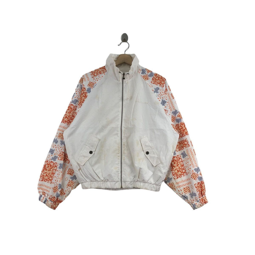 Vintage SERGIO TACCHINI Floral Paisley Tennis Outdoor Jacket Windbreaker