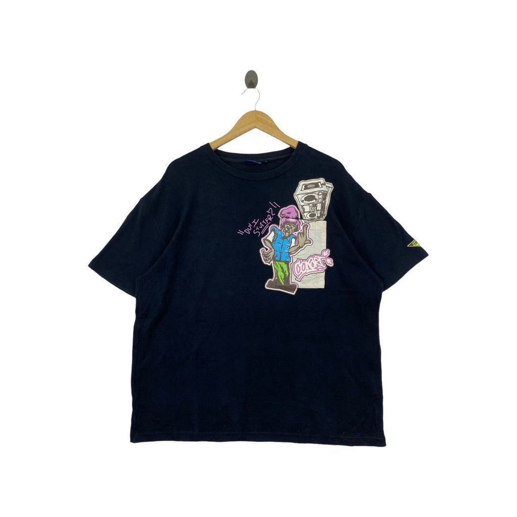 Vintage CONART HIP HOP Graffiti Rap Gansta Tee Shirt Top New York