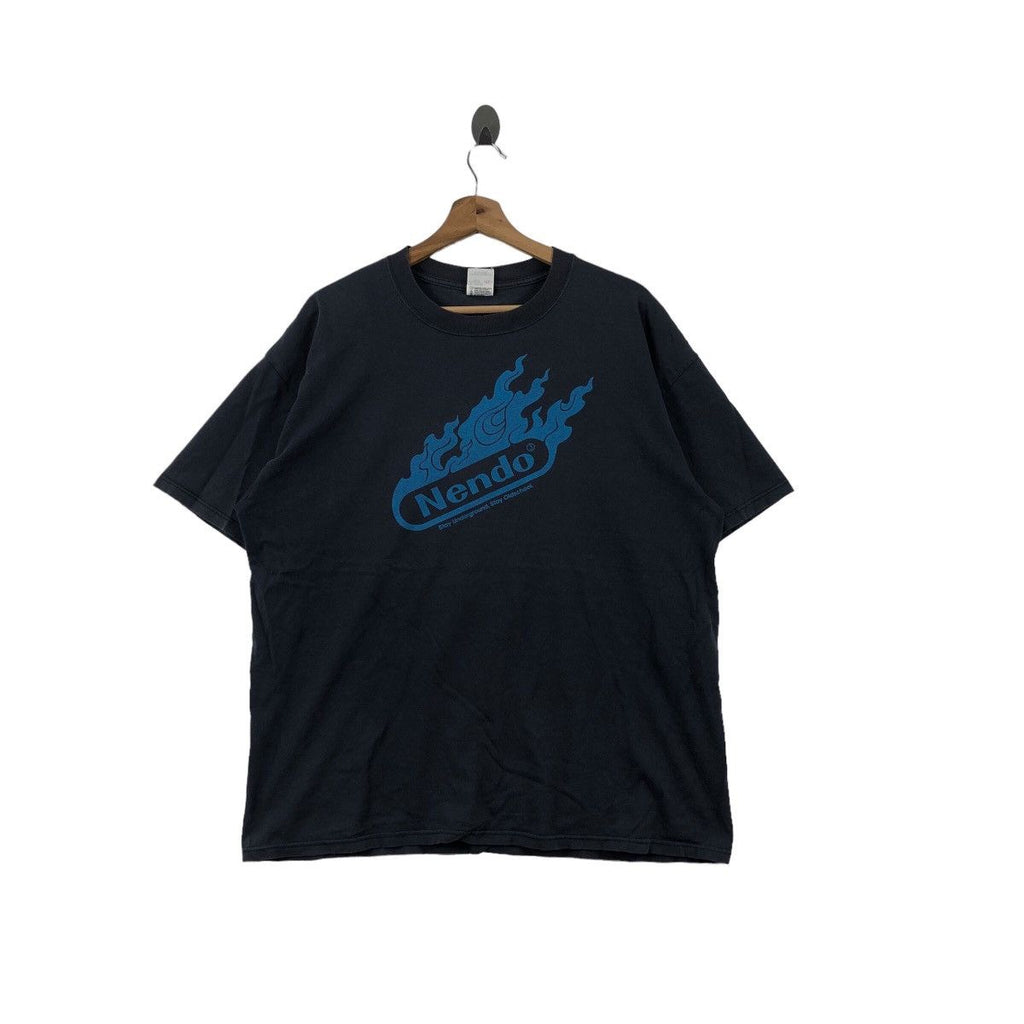 NENDO UNDERGROUND OLDSCHOOL Skate Tee Shirt Top Punk Band Music